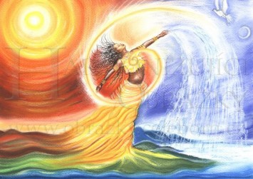 Přáníčko: Afro brazilská bohyně